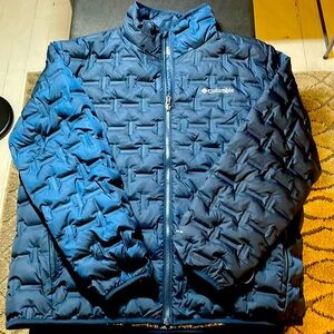 Columbia sportswear interchange Omni-heat full zip 650 down jacket
